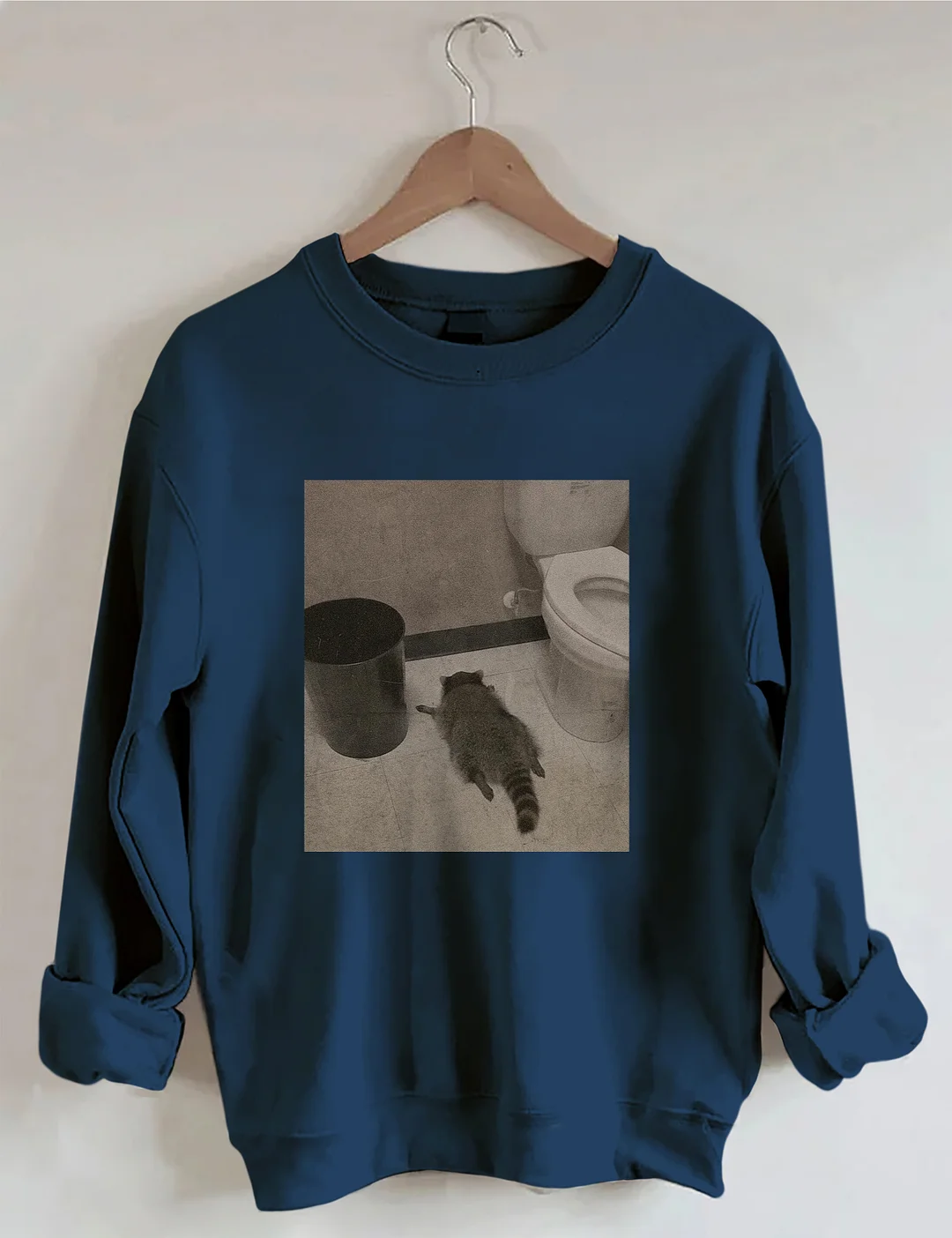 Funny Drunk Raccoon Sweatshirt