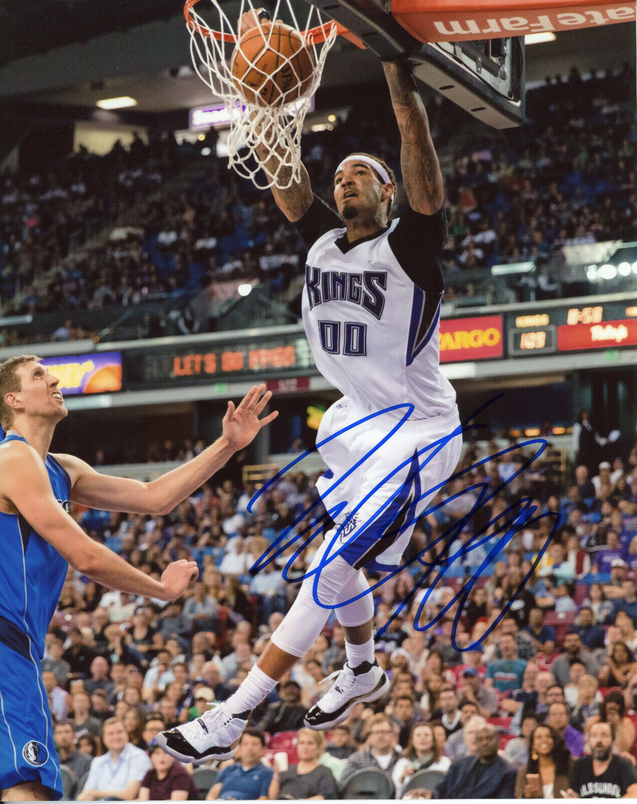 Willie Cauley-Stein Autographed 8x10 Sacramento Kings#S1403