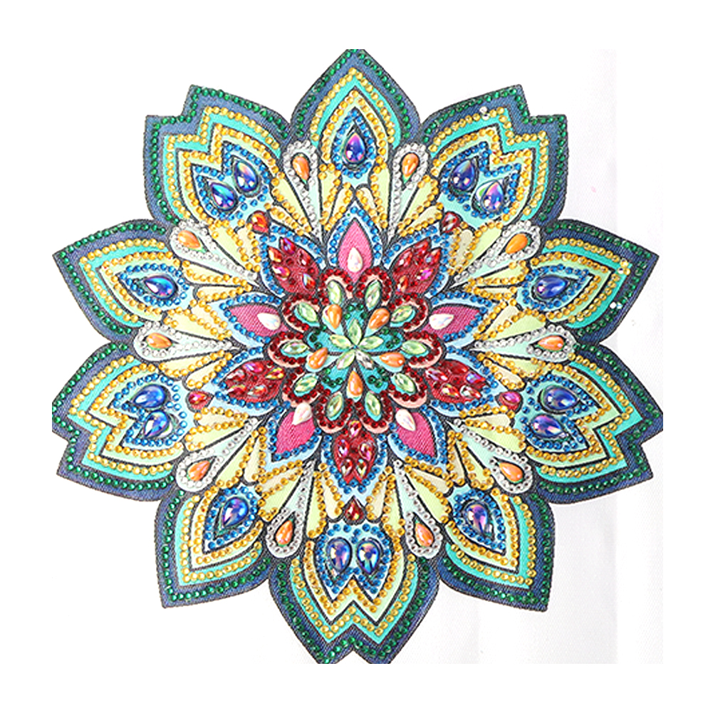 

Mandala Flower - Special Shaped Diamond Painting - 30*30CM, 501 Original