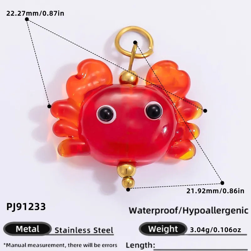 1 Piece 11.34*11.08mm 24.65*13.62mm 4.29*24.15mm 304 Stainless Steel Zircon 18K Gold Plated Tree Heart Shape Candy Jewelry Accessories Pendant