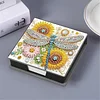 Diamond Painting PU Dragonfly Notecard Box with 160 Sheets Paper Note Holder