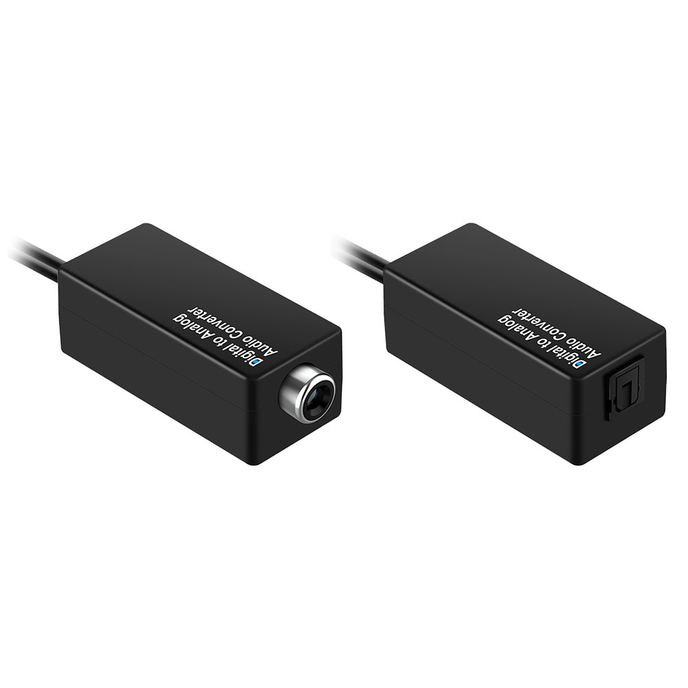 

D15 3.5mm Jack Coaxial Fiber Digital to Analog DAC Audio Converter Decoder, 501 Original