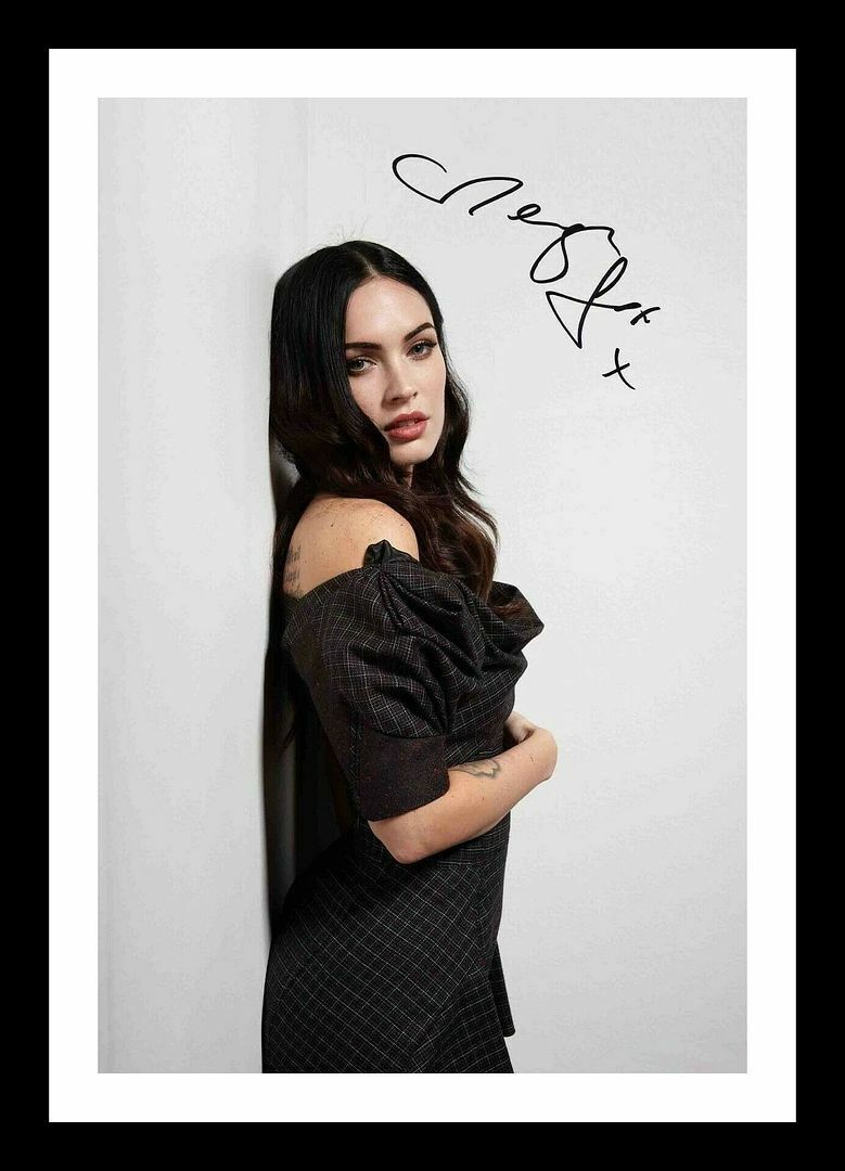 Megan Fox Autograph Signed & Framed Photo Poster painting 8