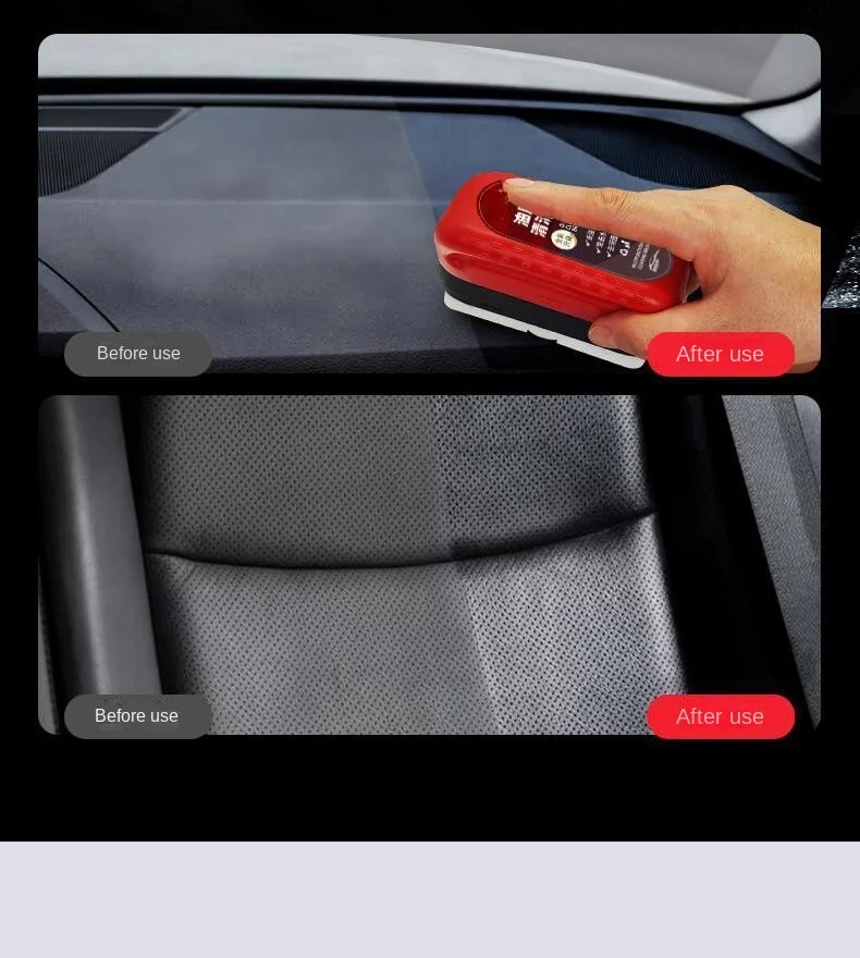 Car windshield grease film remover brush