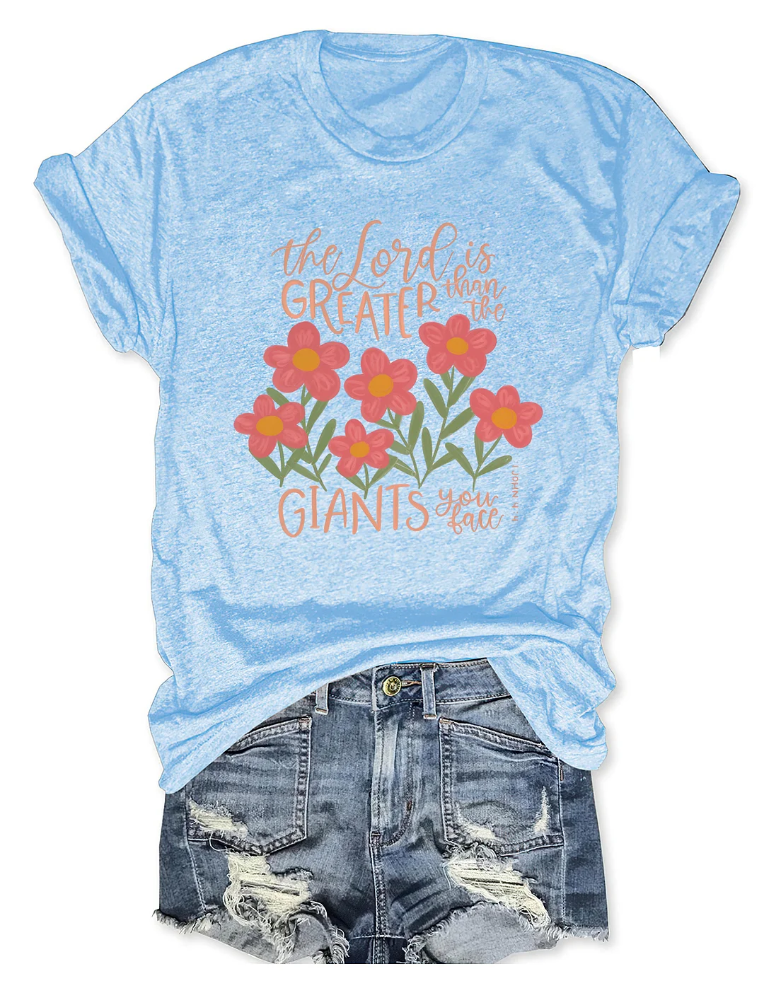 The Lord Is Greater T-shirt