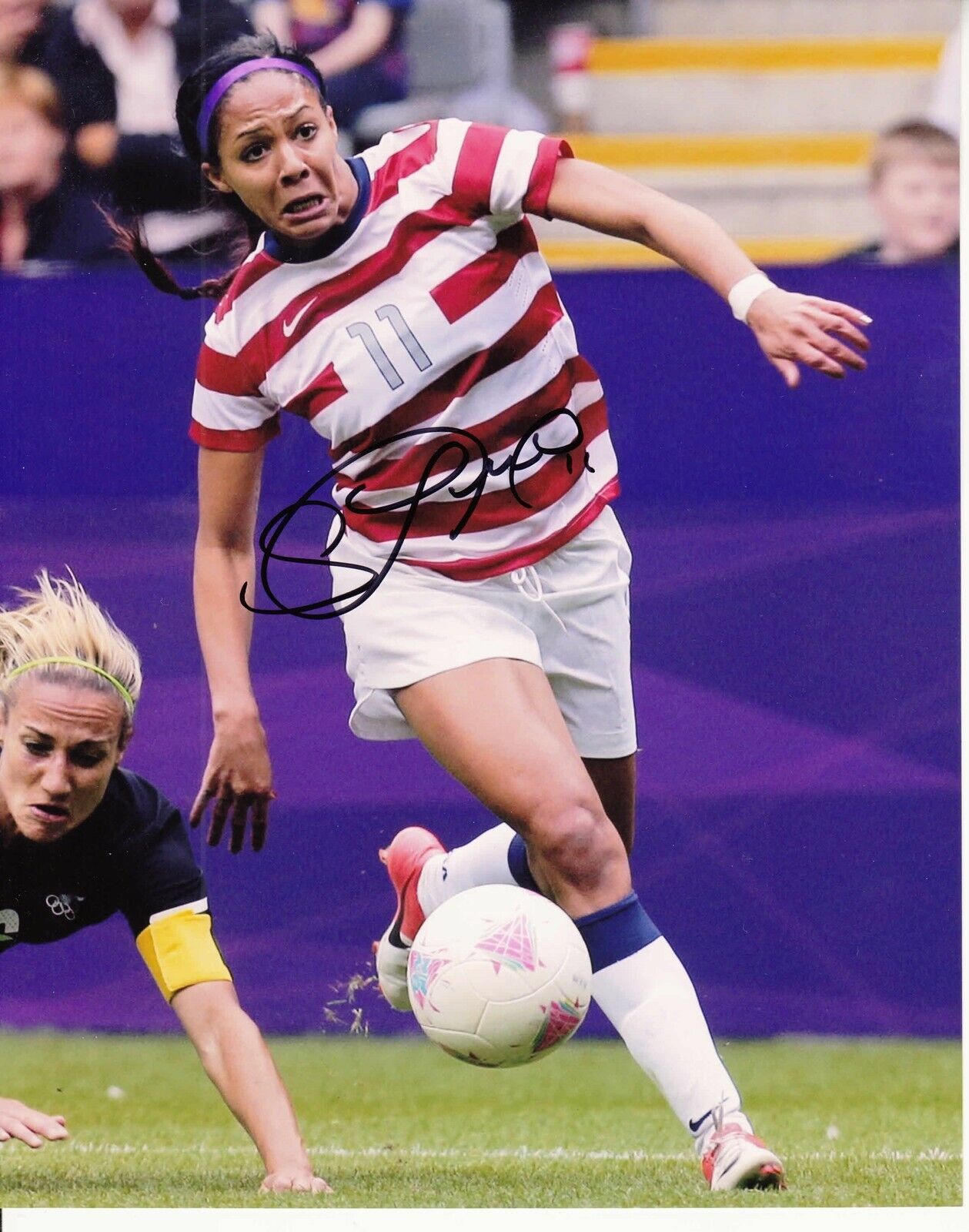 Sydney Leroux #1 8x10 Signed Photo Poster painting W/COA Soccer 031719