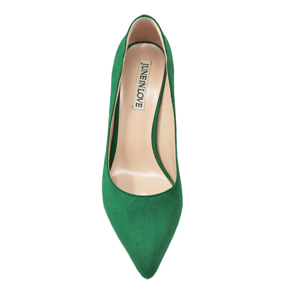 Classic  3.5" Middle Heels Shoes Women Daily  Pumps-MERUMOTE