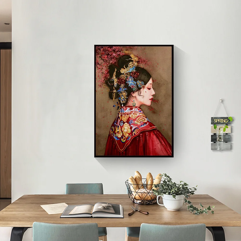 Diamond Painting - Full Round Drill - Beauty(30*40cm)