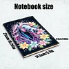 Cute Animal 5D Diamond Painting Notebook Diamond Art Diary Book Kits (Horse)