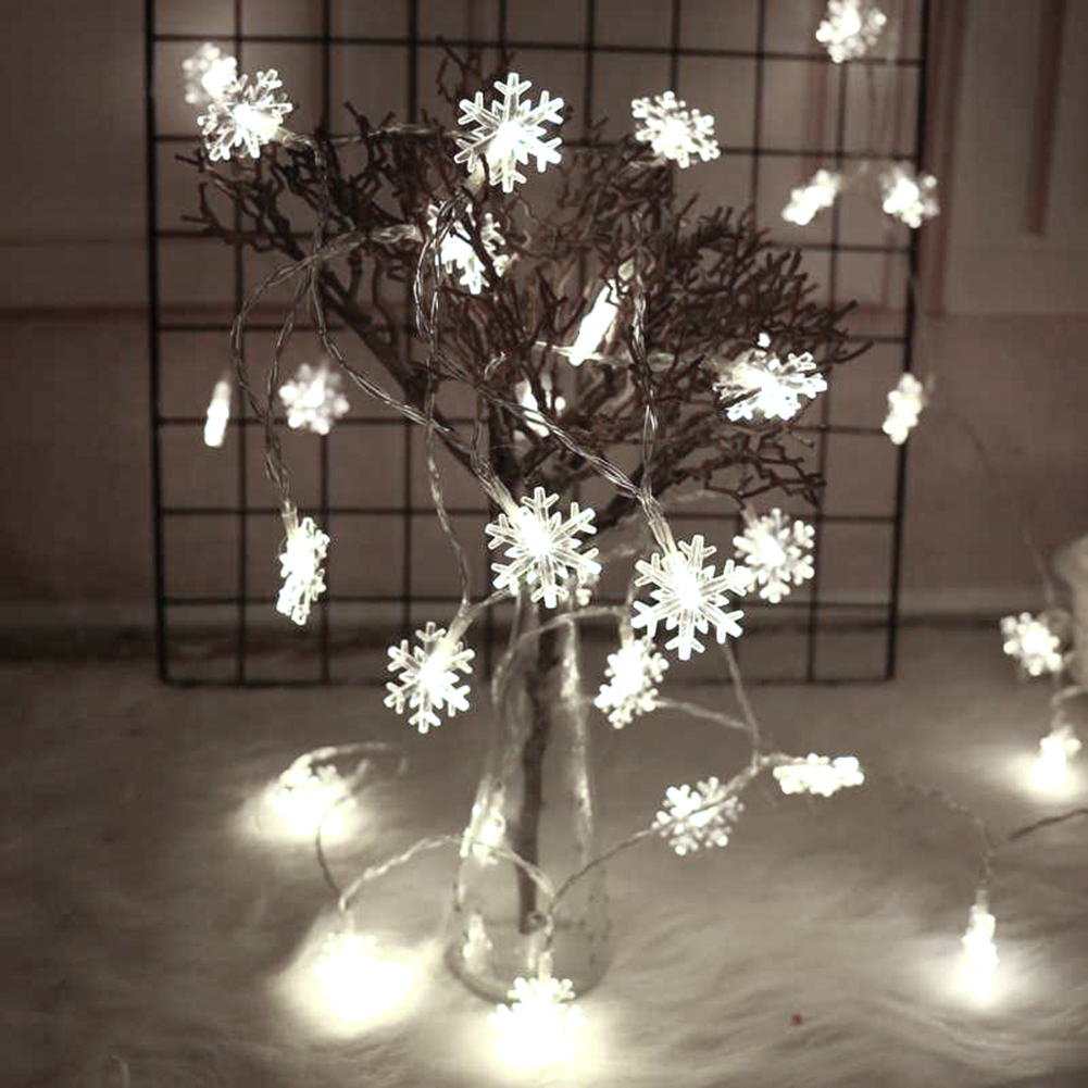 

Outdoor 80 LED Snowflake String Light, 5m-50led, 501 Original