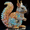 &Eacute;cureuil - peinture au diamant de forme sp&eacute;ciale - 30*30cm