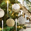 18PCS Golden Christmas Tree Hanging Balls Set