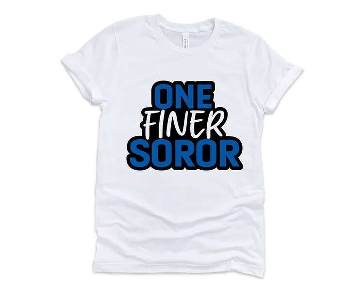 One Finer Soror | 1920- Zeta Phi Beta Crewneck T-shirt
