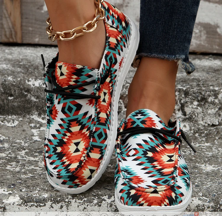 Women's Wild Wendy Cow Print Boho Shoes