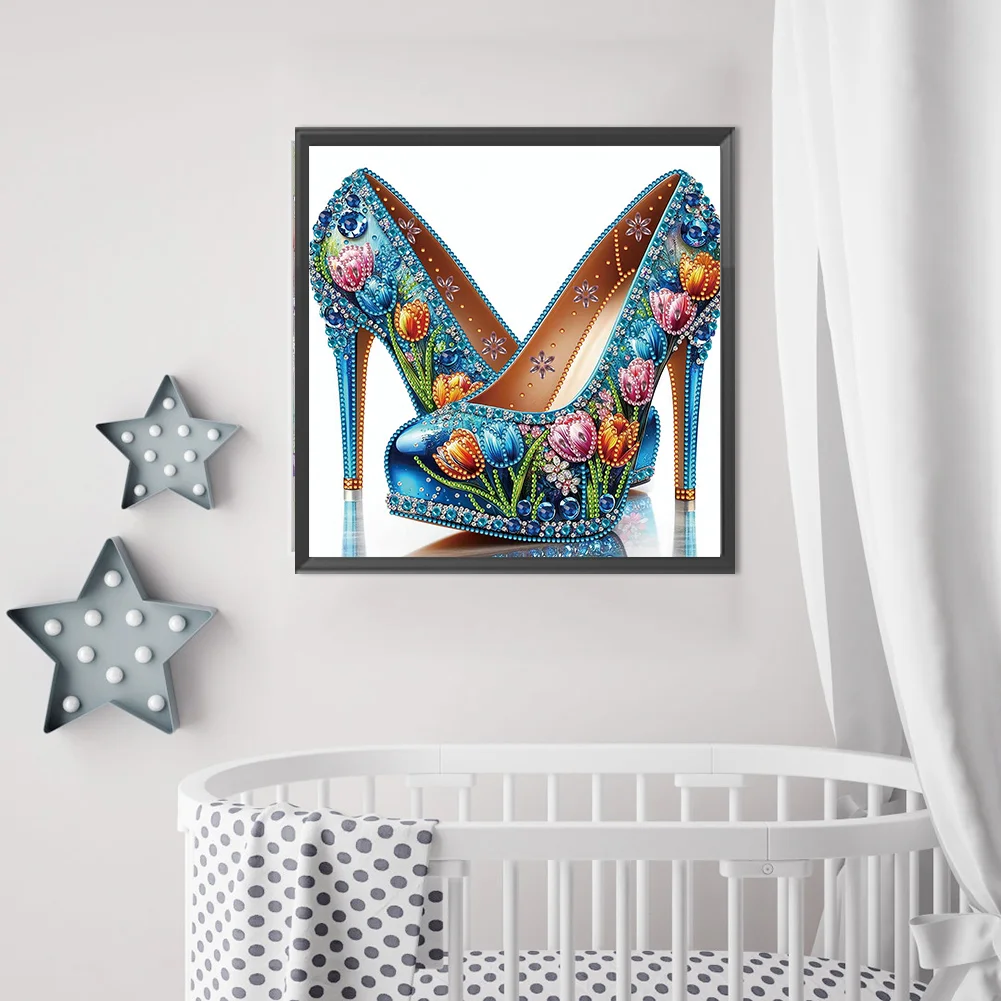 Diamond Painting - Partial Special Shaped Drill - High Heel(Canvas|30*30cm)