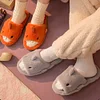Gioiacombo&trade; Pantofole da casa in peluche con squalo