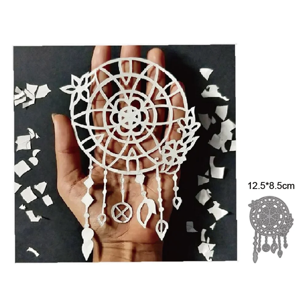 Metal Cutting Dies Cut Die Christmas Lace Bell Decorations Scrapbooking Dies Crafts Album Knife Mould Blade Punch Stencils Dies