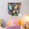 Butterfly Fairy-11CT Stamped Cross Stitch 50*50cm/19.69*19.69in tapestrymarket