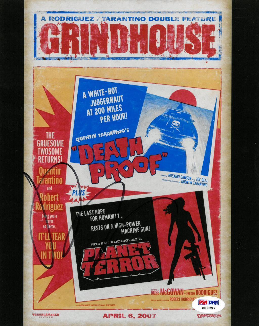 Robert Rodriguez Signed Grindhouse Autographed 8x10 Photo Poster painting PSA/DNA #Z88997