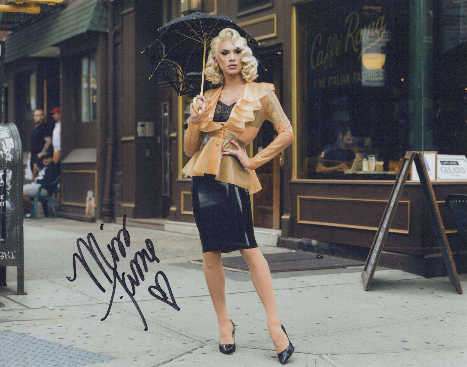 Miss Fame (RuPaul's Drag Race) signed 8x10 Photo Poster painting In-person