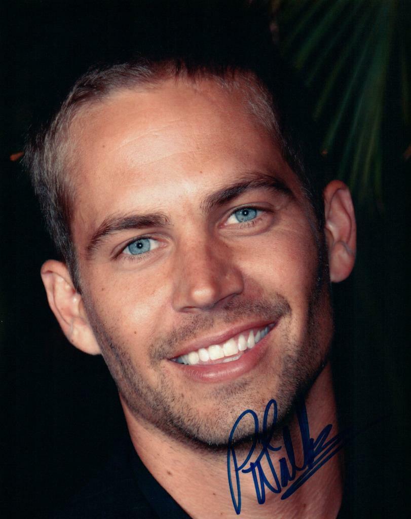 Paul Walker signed 8x10 Pic autographed Photo Poster painting + COA