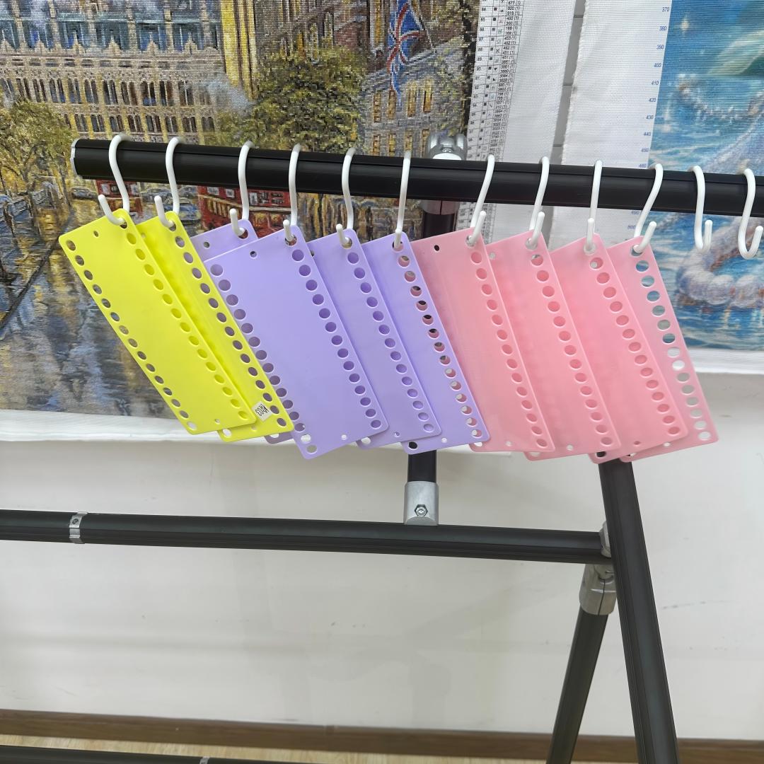 Mobile Phone Holder and Thread Board Stand — Designed for Use with Embroidery Frame Painting Fairy Cross Stitch