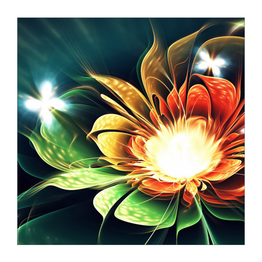 

40*40CM - Round Drill Diamond Painting - Mandala Flower, 501 Original