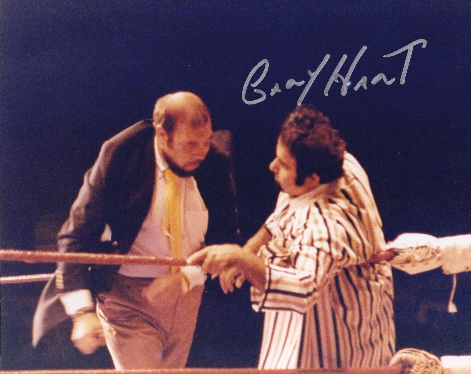 Gary Hart autographed 8x10 #1 WCCWDeceased