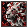 Lion-11CT Stamped Cross Stitch 40*40cm