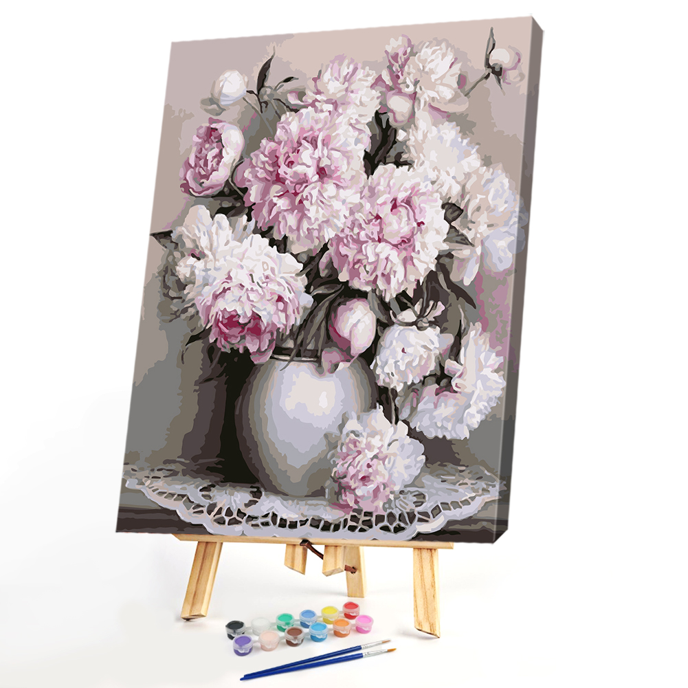 

40*50CM Paint By Numbers-Vase Flower, 501 Original