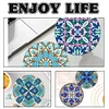 6pcs/set DIY Diamond Painting Special Shape Coaster with Holder Kits(Mandara)