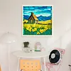 Flower Field-11CT Stamped Cross Stitch 50*50cm/19.69*19.69in tapestrymarket