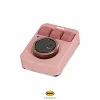 Mini Custom Mechanical Keyboard, Aluminum Alloy Double Button Programming Macro Keyboard, RGB Gaming Mechanical Hotswap Keyboard