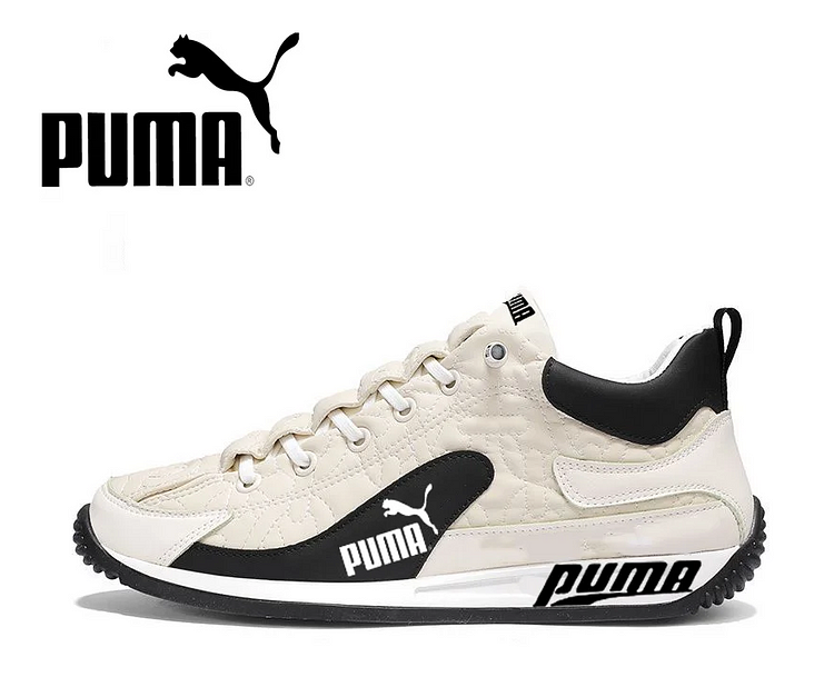 Stylowe buty męskie Puma z grubą, antypoślizgową podeszwą