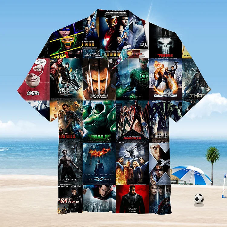 Favorite Movies Collection |Unisex Hawaiian Shirt