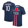 O.DEMB&Eacute;L&Eacute; #10 PSG Home Authentic Soccer Jersey 2024/25