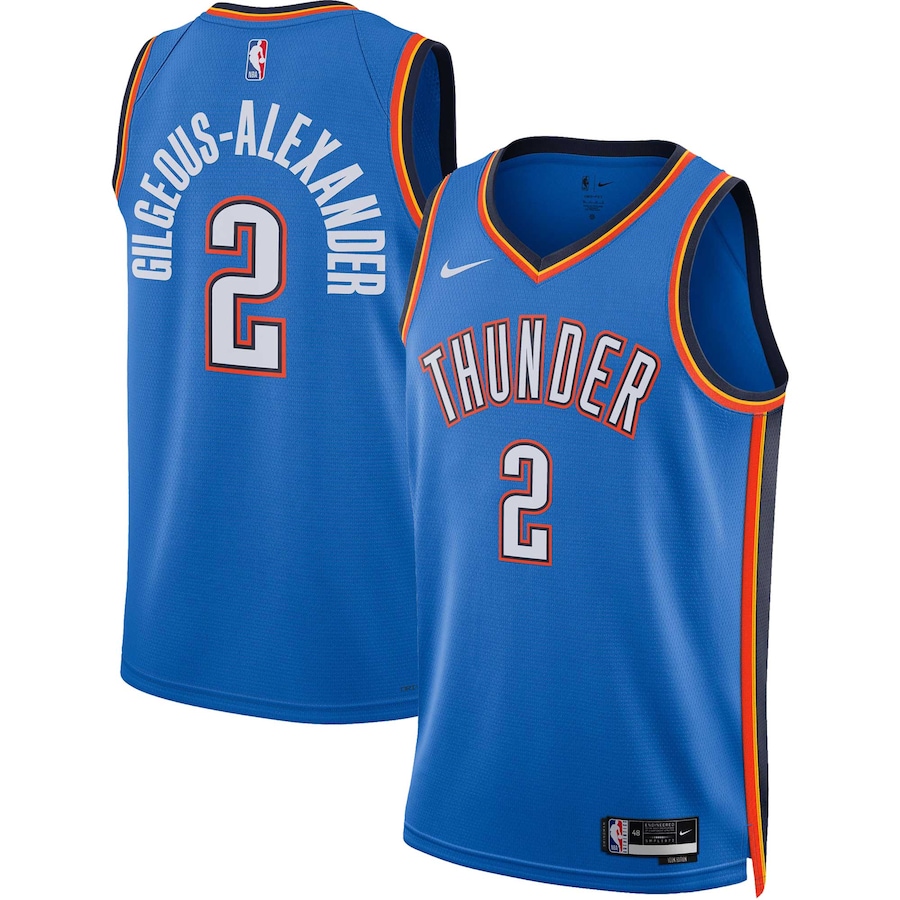 Shai Gilgeous-Alexander Oklahoma City Thunder Jersey mysite