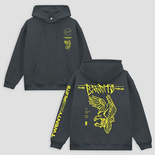 Logo Heavy | Twenty One Pilots Felpa con cappuccio | EMP