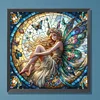 Diamond Painting-DIY Full Round Drill Stained Glass Art Fairy