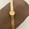 IEKE Vintage Style Gold Round Fashionable French Retro Watch 