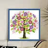 Four Seasons Tree-Spring-14CT Stamped Cross Stitch 18*18cm/7.09*7.09in tapestrymarket
