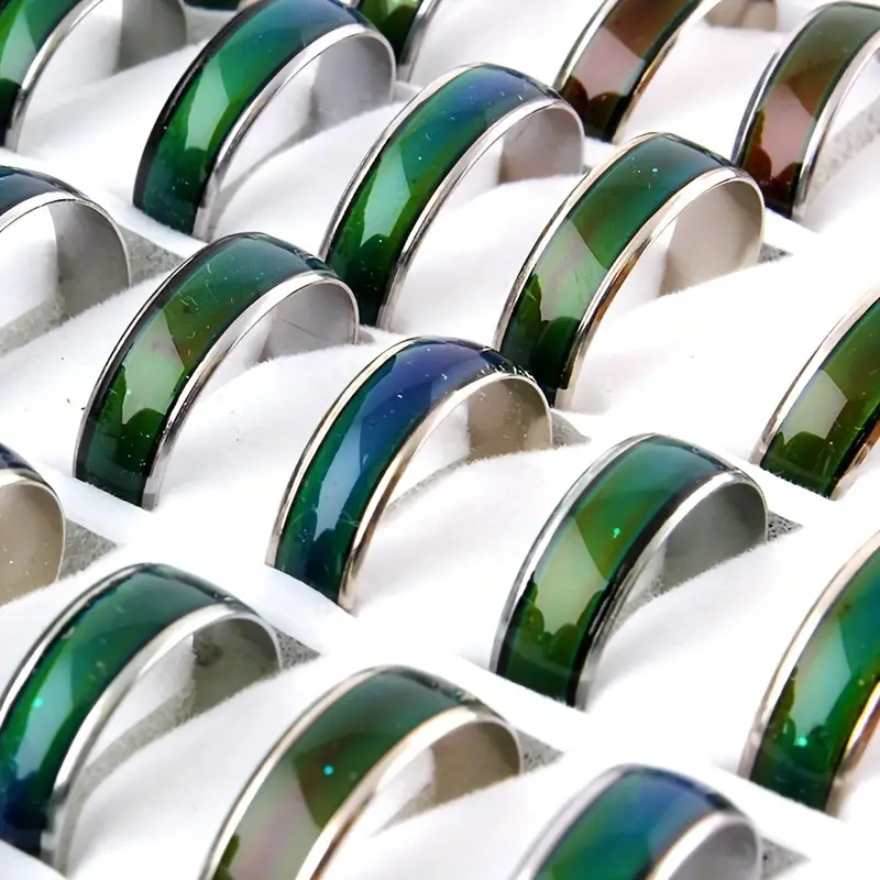 4mm/6mm Thermochromic Rings Box of 100