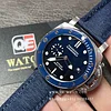 PANERAI PAM01289 Submersible QuarantaQuattro Blu Profondo on Blue leather Strap 44mm Super Clone