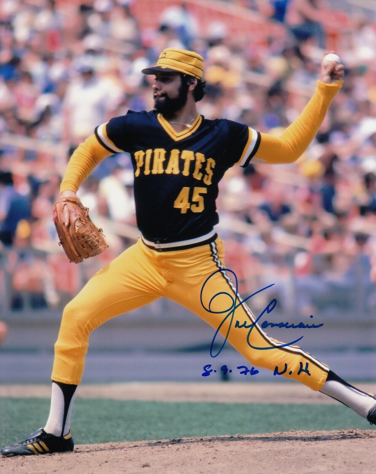 John Candelaria #0 8x10 Signed w/ COA Pittsburgh Pirates 033119