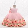 Baby Girl Flower Baptism Newborn Wedding Infant Party Dresses