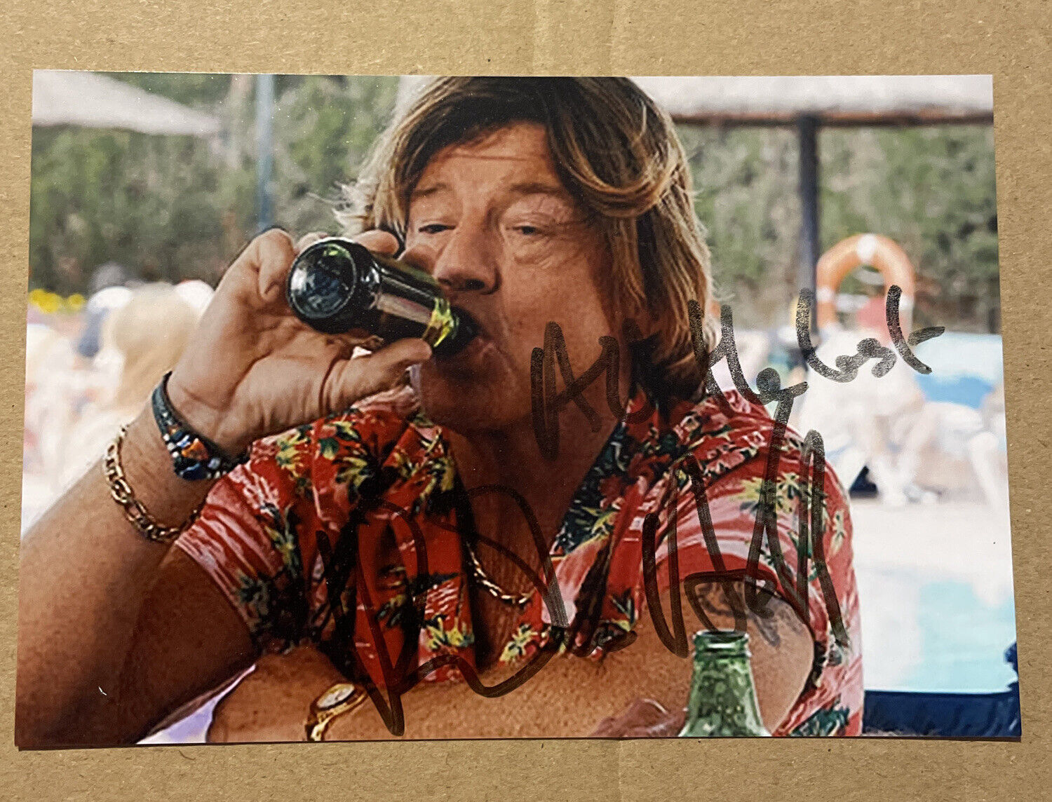 ROBIN ASKWITH HAND SIGNED 6x4 Photo Poster painting Autograph Actor Comedy Benidorm