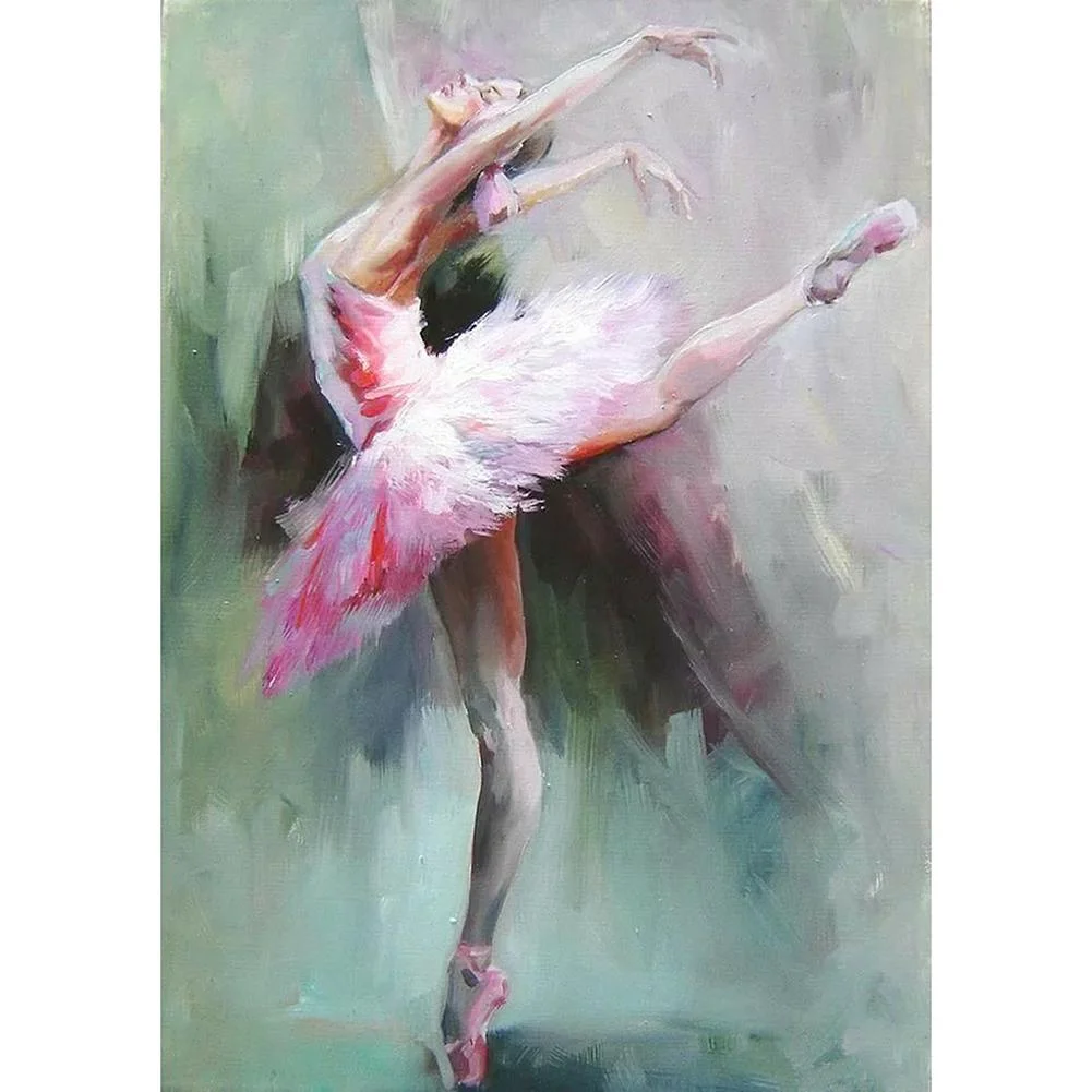 Full Round Diamond Painting - Ballet Girl(30*40cm)