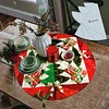Fabric Christmas Placemat Template- With Tutorial