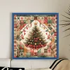 (Multi-Style) Christmas Snowman Tree-11CT Stamped Cross Stitch 40*40cm