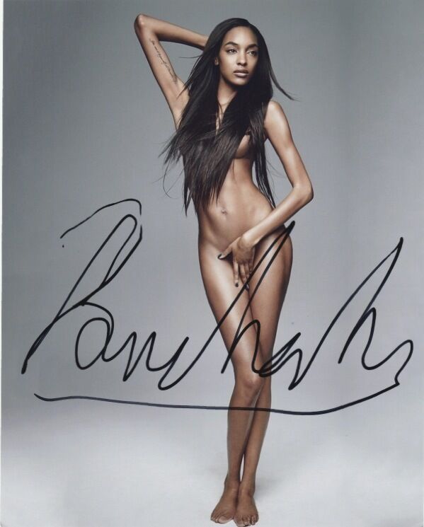 Jourdan Dunn Victoria's Secret Autographed Signed 8x10 Photo Poster painting COA